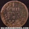 Schilling de Vellón de Hamburgo (Reverso)