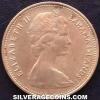 Elizabeth II Bahamian Cent (Obverse)