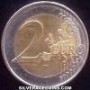 2 Euros Españoles de Felipe VI (Programa Erasmus) (Reverso)
