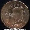 20 Céntimos de Euro Croatas (Anverso)