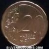 20 Céntimos de Euro Croatas (Reverso)