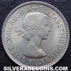 Elizabeth II British Sixpence (Obverse)