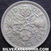 Elizabeth II British Sixpence (Reverse)