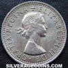 Elizabeth II British Sixpence (Obverse)