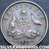 George V Australian Silver Threepence (Reverse)