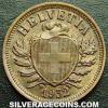 Swiss Bronze 2 Rappen (heavy) (Obverse)