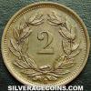 Swiss Bronze 2 Rappen (heavy) (Reverse)