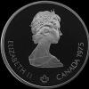 10 Dólares de Plata Canadienses de Isabel II (Lanzamiento de Peso) (Anverso)