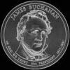 Dólar Estadounidense (James Buchanan) (Anverso)