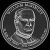 Dólar Estadounidense (William McKinley) (Anverso)