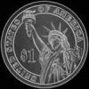 Dólar Estadounidense (William McKinley) (Reverso)