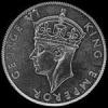 Florín de Plata Fiyiano de Jorge VI (Anverso)