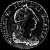 Chelín de Plata Británico de Jorge III (busto joven) (Anverso)