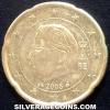 Albert II Belgian 20 Euro Cents (Obverse)