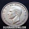 George VI Australian Silver Shilling (Obverse)