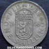 Elizabeth II British Shilling (Scotland) (Reverse)