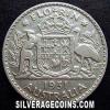 George VI Australian Silver Florin (Reverse)