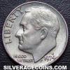 United States "Roosevelt Dime" 10 Cents (Obverse)