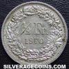Swiss Half Franc (Reverse)