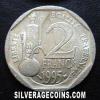 French 2 New Francs (Louis Pasteur) (Reverse)