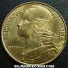 French 20 New Centimes (Obverse)