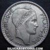 French 10 Francs (small head) (Obverse)