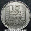 French 10 Francs (small head) (Reverse)