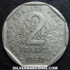 French 2 New Francs (Reverse)