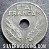 French 10 Centimes (Obverse)