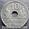 French 10 Centimes (Reverse)