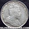 Edward VII Canadian Silver 5 cents (Obverse)