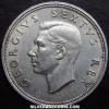 George VI South African Silver 5 Shillings (Obverse)
