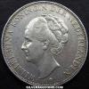 Wilhelmina I Dutch 2 and a Half Silver Guilders (Obverse)
