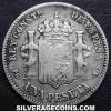 Alfonso XIII "Bucles" Spanish Silver Peseta (Reverse)