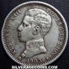 Alfonso XIII "Cadete" Spanish Silver Peseta (Obverse)