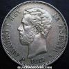 Amadeo I Spanish Silver 5 Pesetas (Obverse)