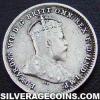 Edward VII Australian Silver Threepence (Obverse)