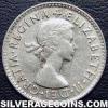 Elizabeth II Australian Silver Threepence (Obverse)