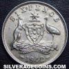 George VI Australian Silver Sixpence (Reverse)