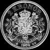 Oscar II Swedish Silver 2 Kronor (Reverse)