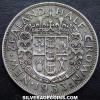 George V New Zealander Silver Half Crown (Reverse)