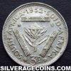 George VI South African Silver Threepence (Reverse)