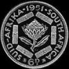 George VI South African Silver Sixpence (Reverse)