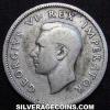 George VI South African Silver Shilling (Obverse)