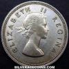 Elizabeth II South African Silver 2 Shillings (Obverse)