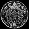 George IV British Silver "Laureate Head" Sixpence (Reverse)