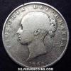 Victoria British Silver "Young Head" Half Crown (Obverse)