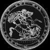 George III British Silver Crown (Reverse)