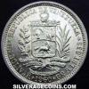 Venezuelan Silver Bolivar (Obverse)