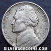 United States "Jefferson Nickel" 5 Cents (Obverse)